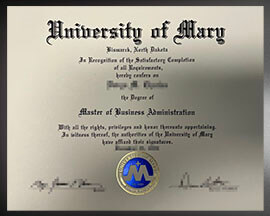 purchase realistic University of Mary degree