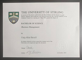 purchase realistic University of Stirling degree