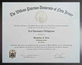 purchase realistic William Paterson University of New Jersey degree