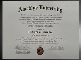 purchase realistic Amridge University degree