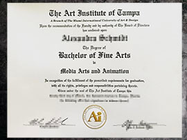 purchase realistic Art Institute of Tampa degree