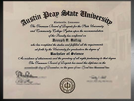 purchase realistic Austin Peay State University degree