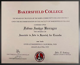 purchase realistic Bakersfield College degree