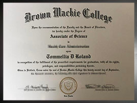 purchase realistic Brown Mackie College degree