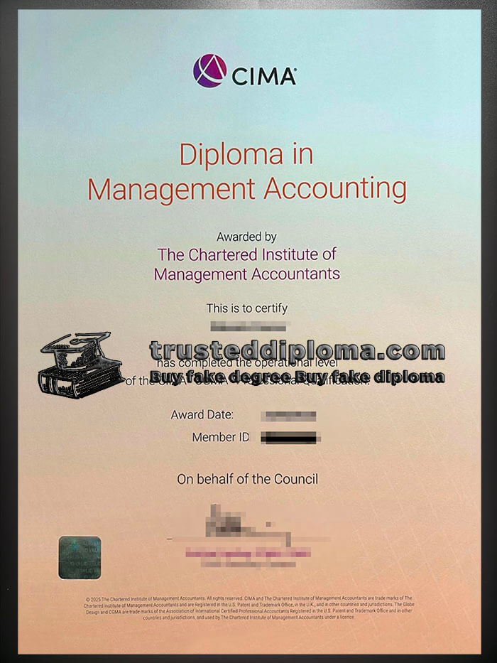 purchase realistic CIMA Diploma in Management Accounting