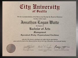 purchase realistic City University of Seattle degree