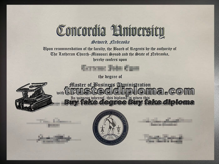 purchase realistic Concordia University diploma