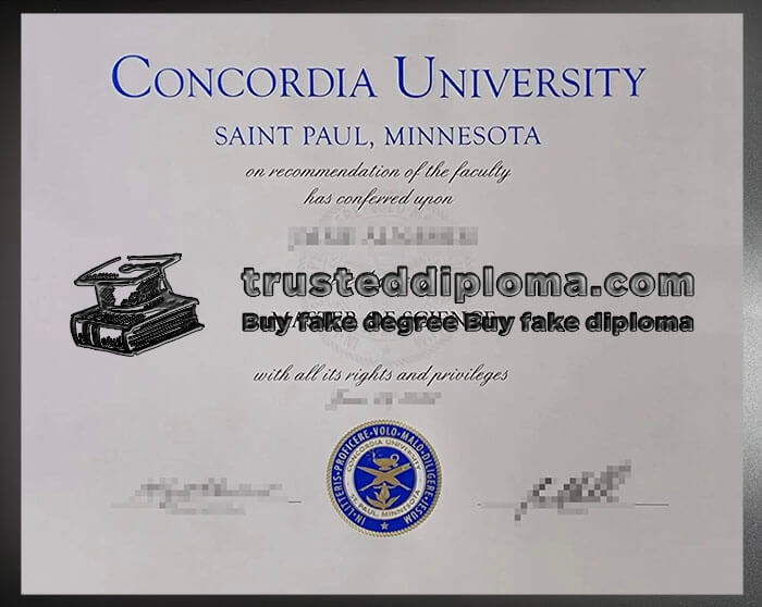 purchase realistic Concordia University diploma