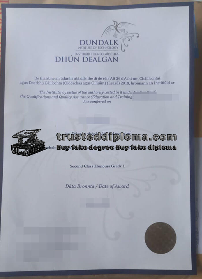 purchase realistic Dundalk Institute of Technology diploma