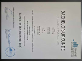 purchase realistic Frankfurt University of Applied Sciences degree