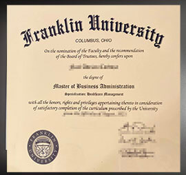 purchase realistic Franklin University degree