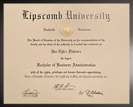 purchase realistic Lipscomb University degree