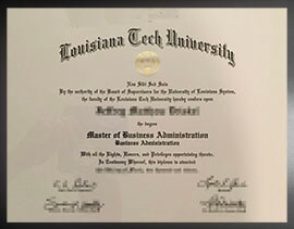 purchase realistic Louisiana Tech University degree