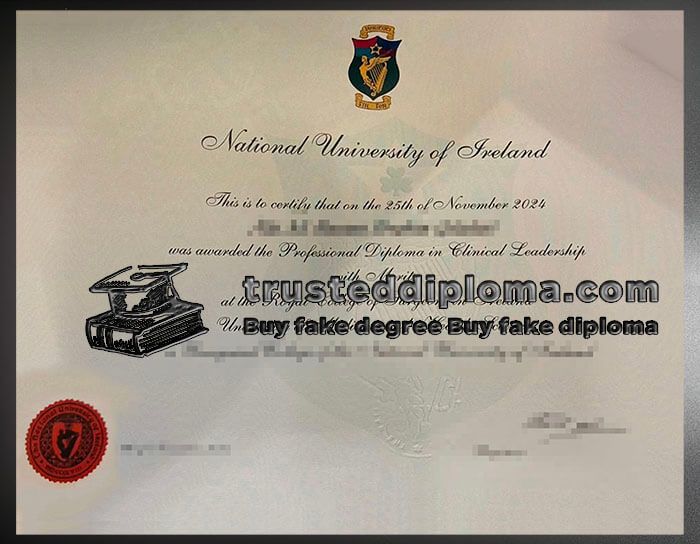 purchase realistic National University of Ireland diploma