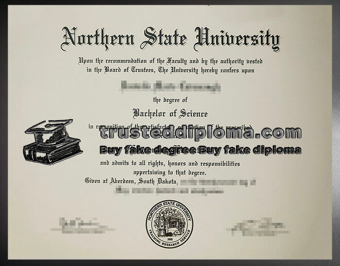 purchase realistic Northern State University diploma