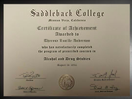 purchase realistic Saddleback College degree