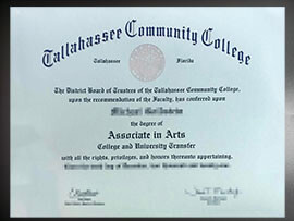 purchase realistic Tallahassee Community College degree