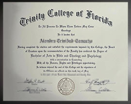 purchase realistic Trinity College of Florida degree