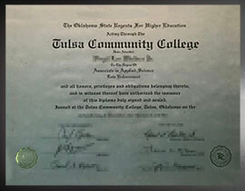 purchase realistic Tulsa Community College degree