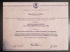 purchase realistic Universita Degli Studi di Trento degree