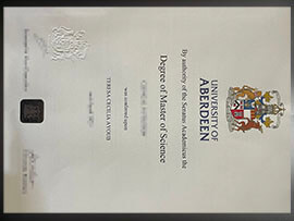 purchase realistic University of Aberdeen degree