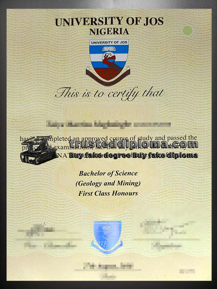 purchase realistic University of Jos diploma