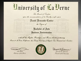 purchase realistic University of La verne degree