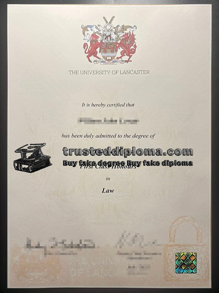 purchase realistic University of Lancaster diploma