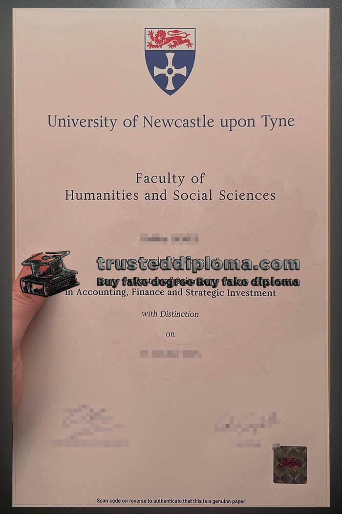 purchase realistic University of Newcastle upon Tyne diploma