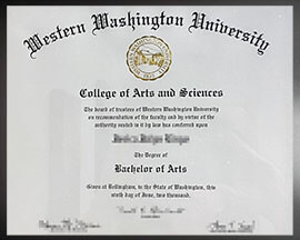 purchase realistic Western Washington University degree