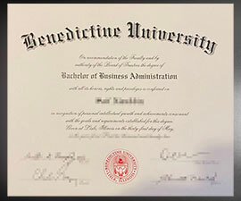purchase realistic Benedictine University degree
