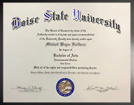 purchase realistic Boise State University degree
