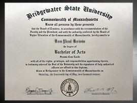 purchase realistic Bridgewater State University degree