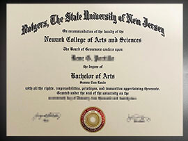 purchase realistic Burgers State University of New Jersey degree