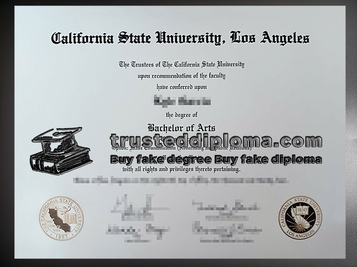 Buy Cal State Los Angeles degree