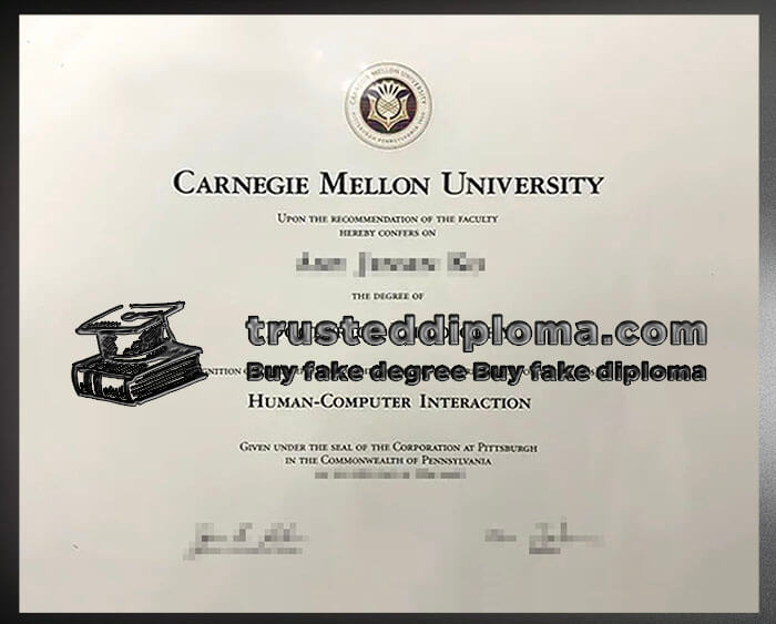 purchase realistic Carnegie Mellon University diploma