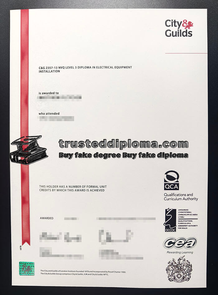 purchase realistic City & Guilds NVQ Level 3 diploma in Electrical Equipment Installation