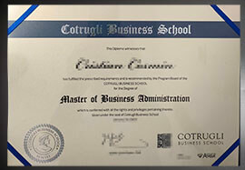 purchase realistic Cotrugli Business School degree