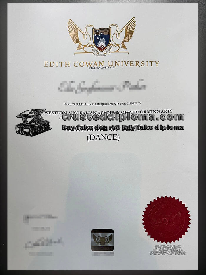 purchase realistic Edith Cowan University diploma