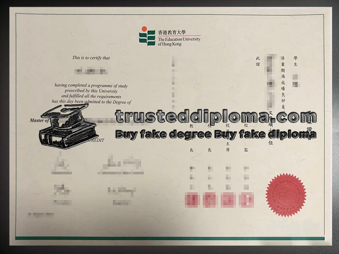 purchase realistic Education University of Hong Kong diploma