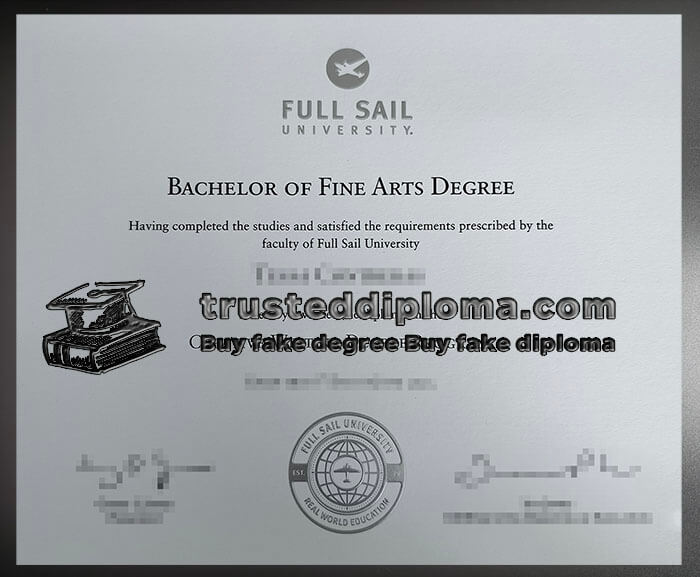 purchase realistic Full Sail University diploma