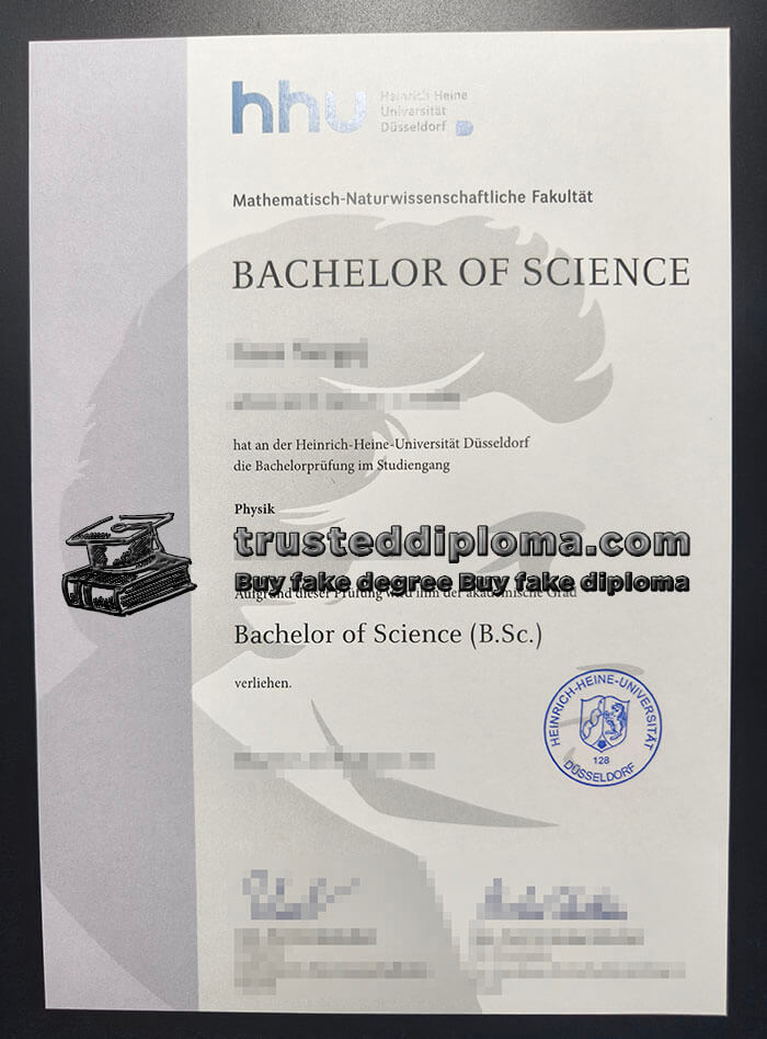 purchase realistic Heinrich-Heine-Universität Düsseldorf diploma