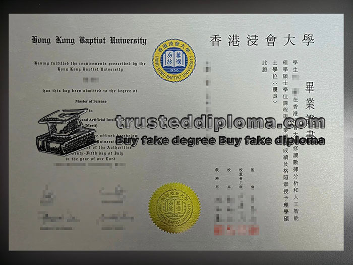 purchase realistic Hong Kong Baptist University diploma