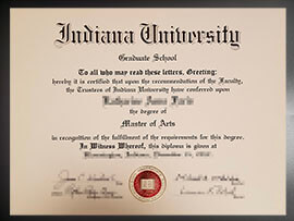 purchase realistic Indiana University Graduate School degree