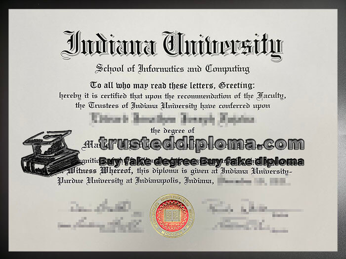 purchase realistic Indiana University diploma