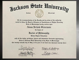 purchase realistic Jackson State University degree
