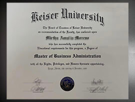 purchase realistic Keiser University degree