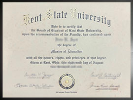 purchase realistic Kent State University degree