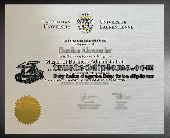 purchase realistic Laurentian University diploma
