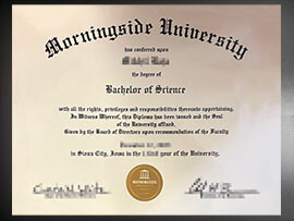 purchase realistic Morningside University degree